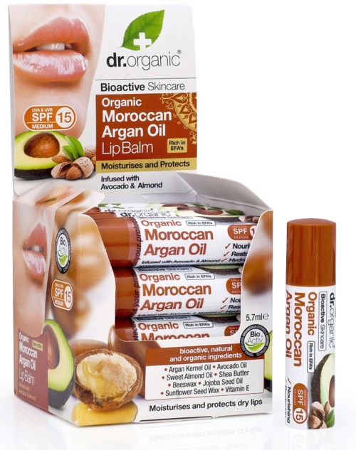 Dr. Organic Argan Lipbalm 5 ml