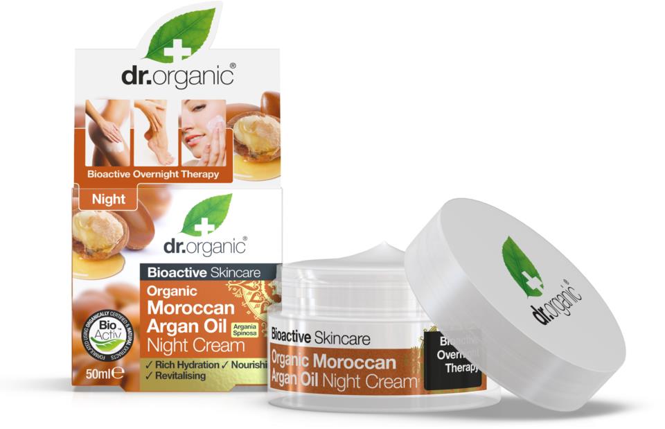 Dr Organic Argan Night Cream 50 ml