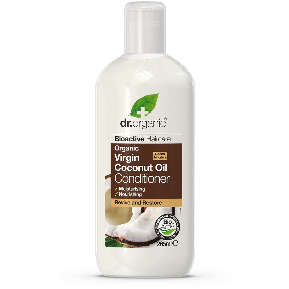 Dr. Organic Virgin Coconut Oil Conditioner, 265 ml