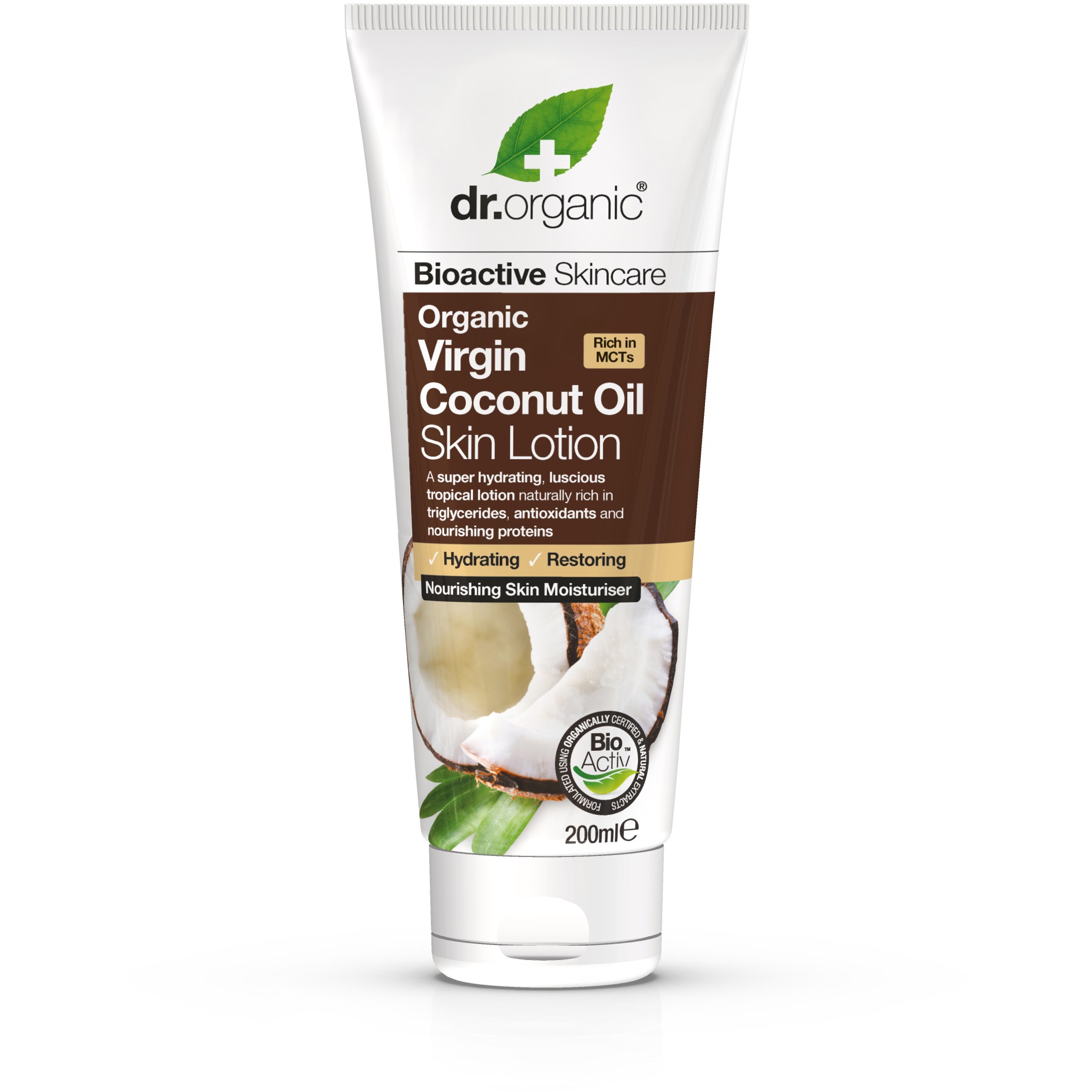 Läs mer om Dr. Organic Coconut Skin Lotion 200 ml