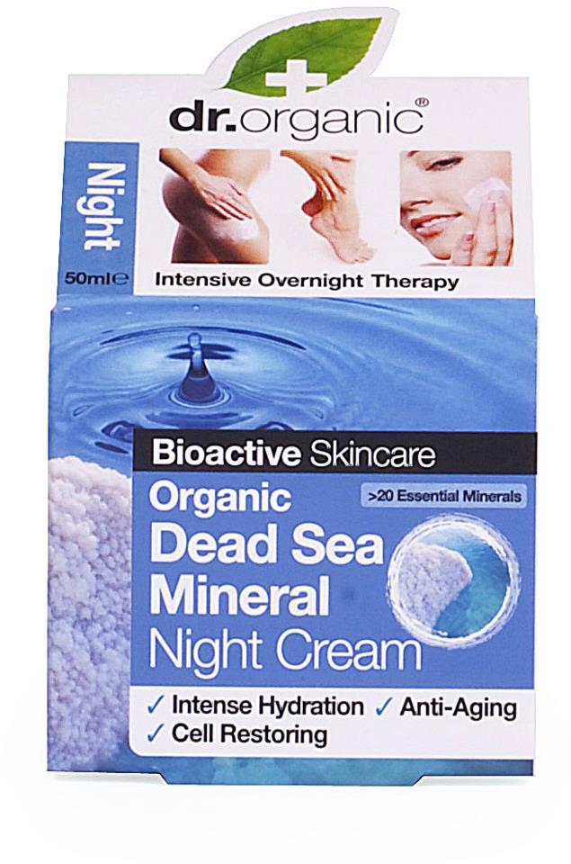 Dr Organic Dead Sea Minerals Night Cream 50 ml