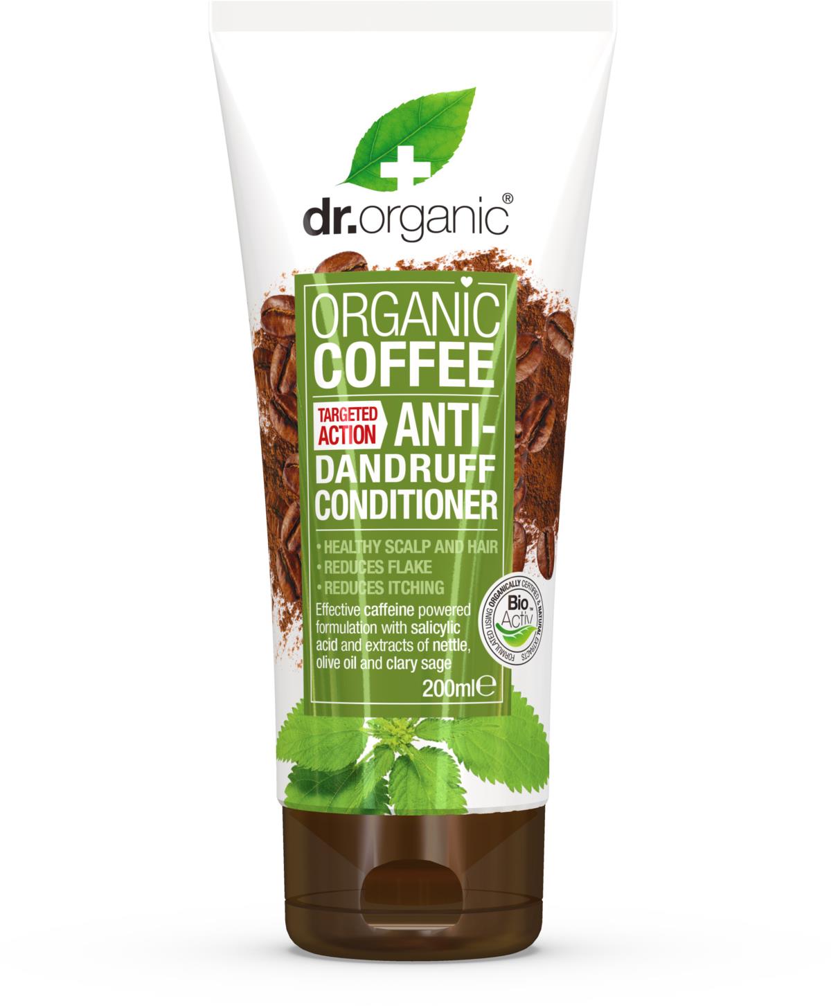 Dr. Organic Green Coffee Conditioner Dandruff 200 ml