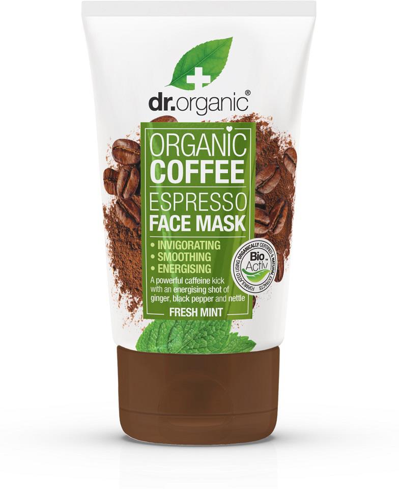 Dr Organic Green Coffee Face Mask 125 ml
