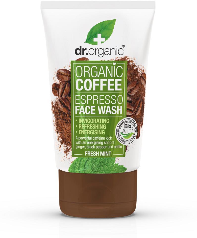 Dr Organic Green Coffee Face Wash 125 ml