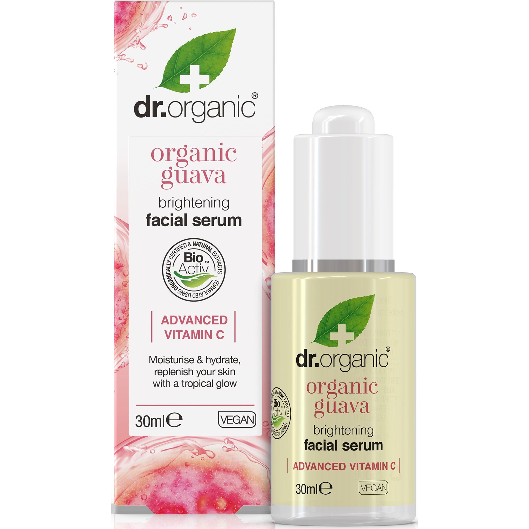 Läs mer om Dr. Organic Guava Face Serum 30 ml