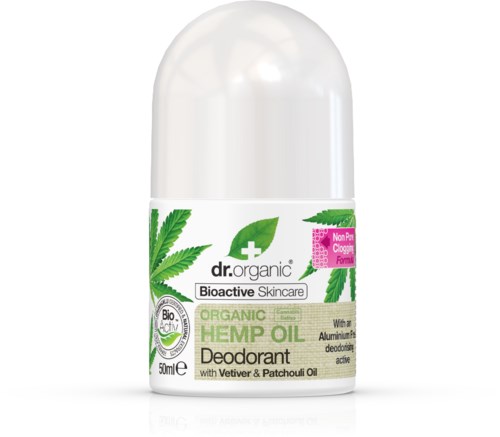 Dr. Organic Hemp Oil Deo Roll on 50 ml