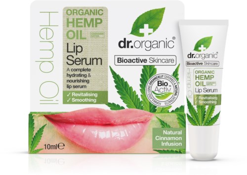 Dr. Organic Hemp Oil Lip Serum 10 ml
