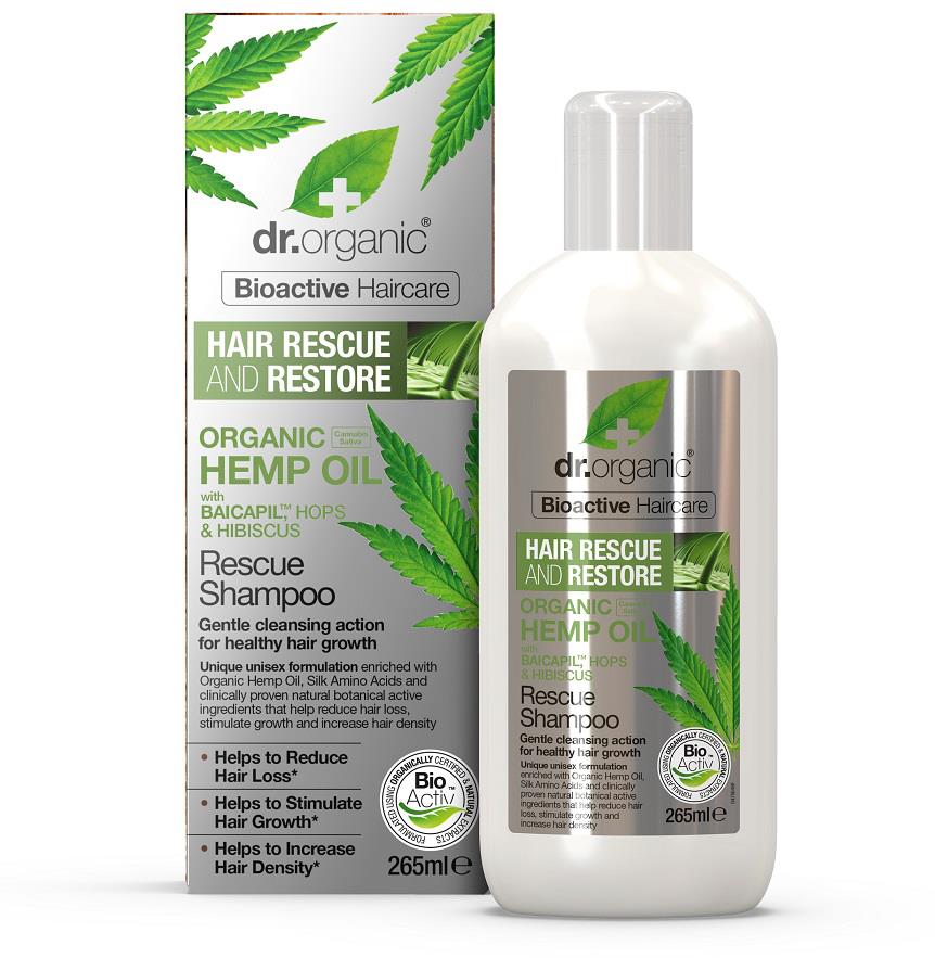 Dr Organic Hampa Shampoo Hair Loss 265 ml