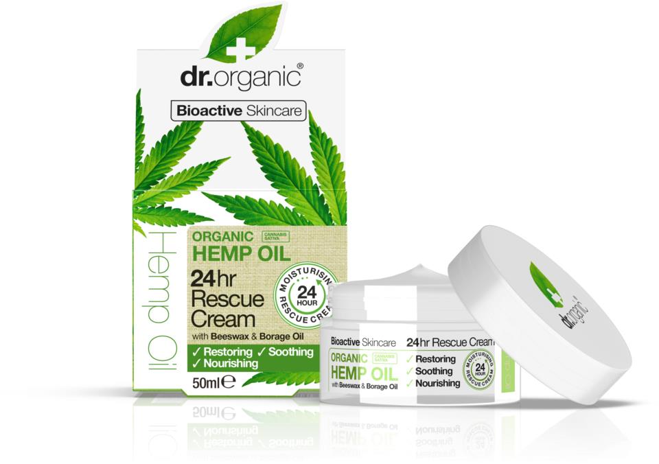 Dr Organic Hampa Skin Cream Rescue 50 ml