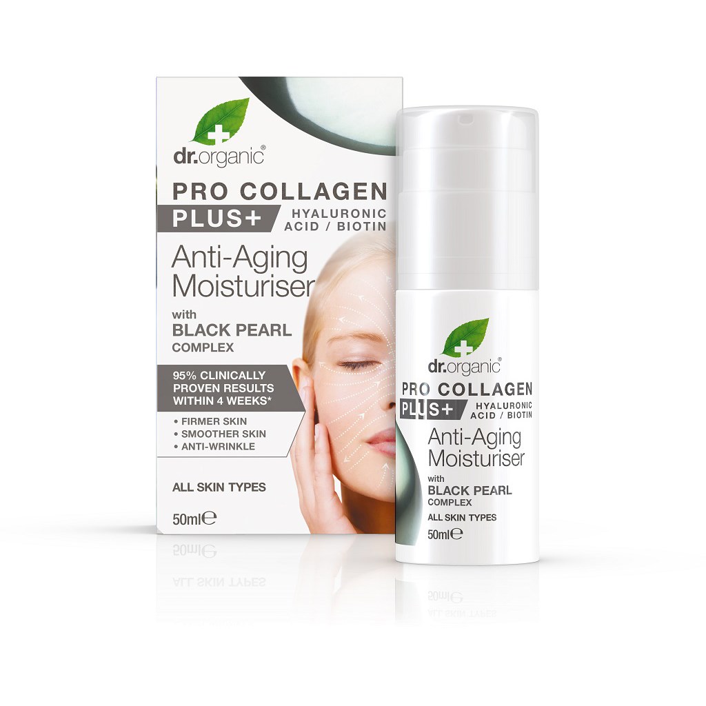 Läs mer om Dr. Organic Collagen Anti-aging Cream Black Pearl 50 ml