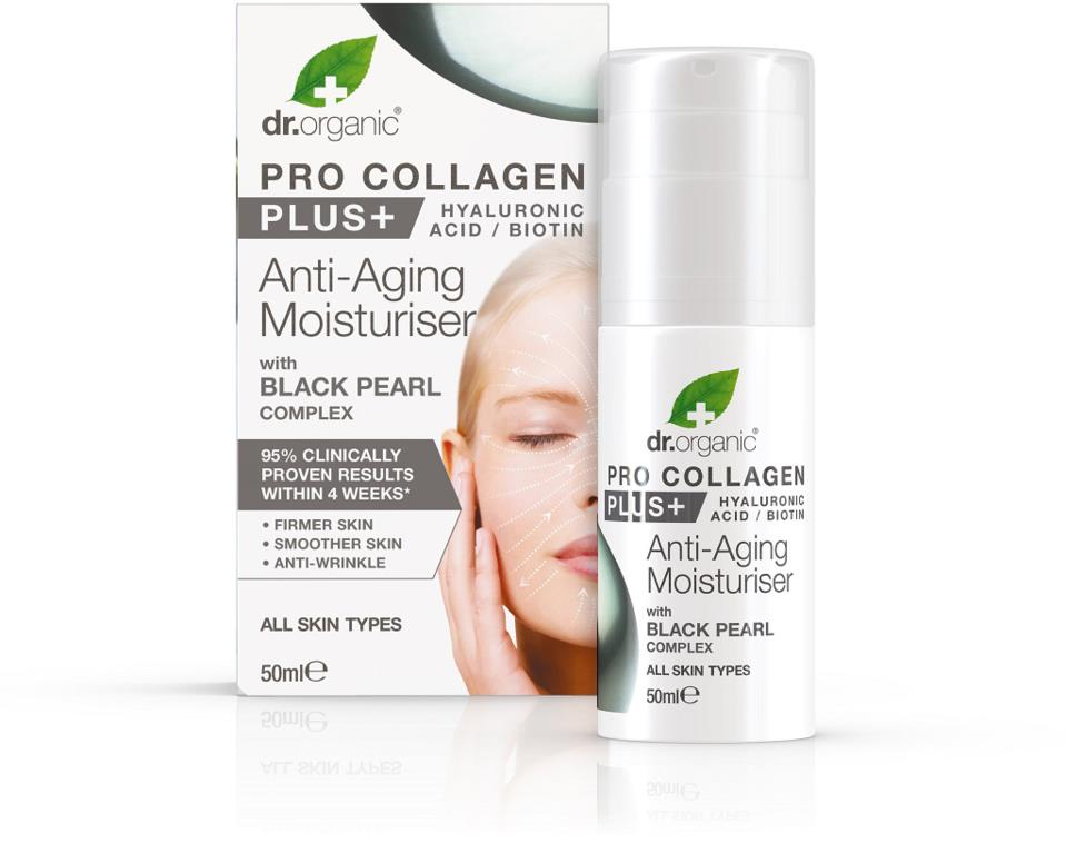Dr Organic Collagen Anti-aging Cream Black Pearl 50 ml