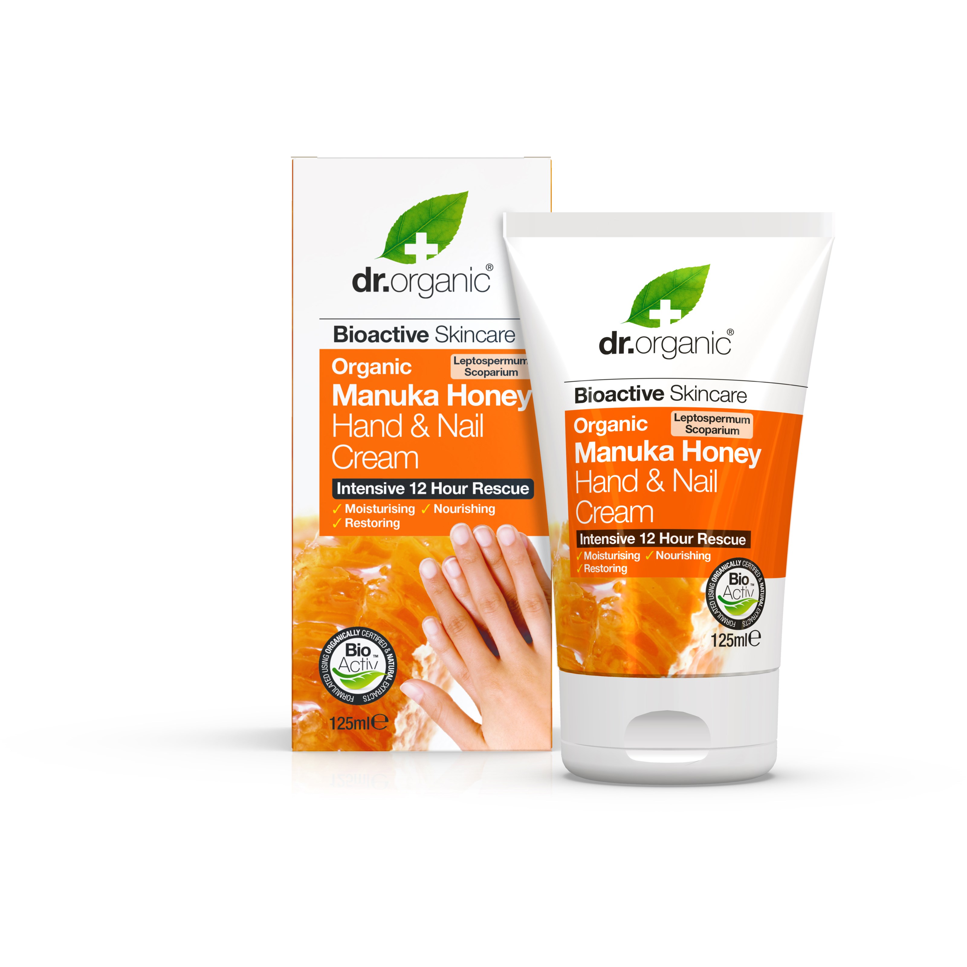 Läs mer om Dr. Organic Manuka Hand & Nail Cream 125 ml