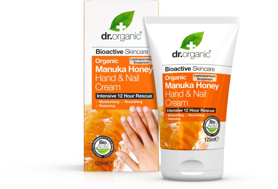 Dr Organic Manuka Hand & Nail Cream 125 ml