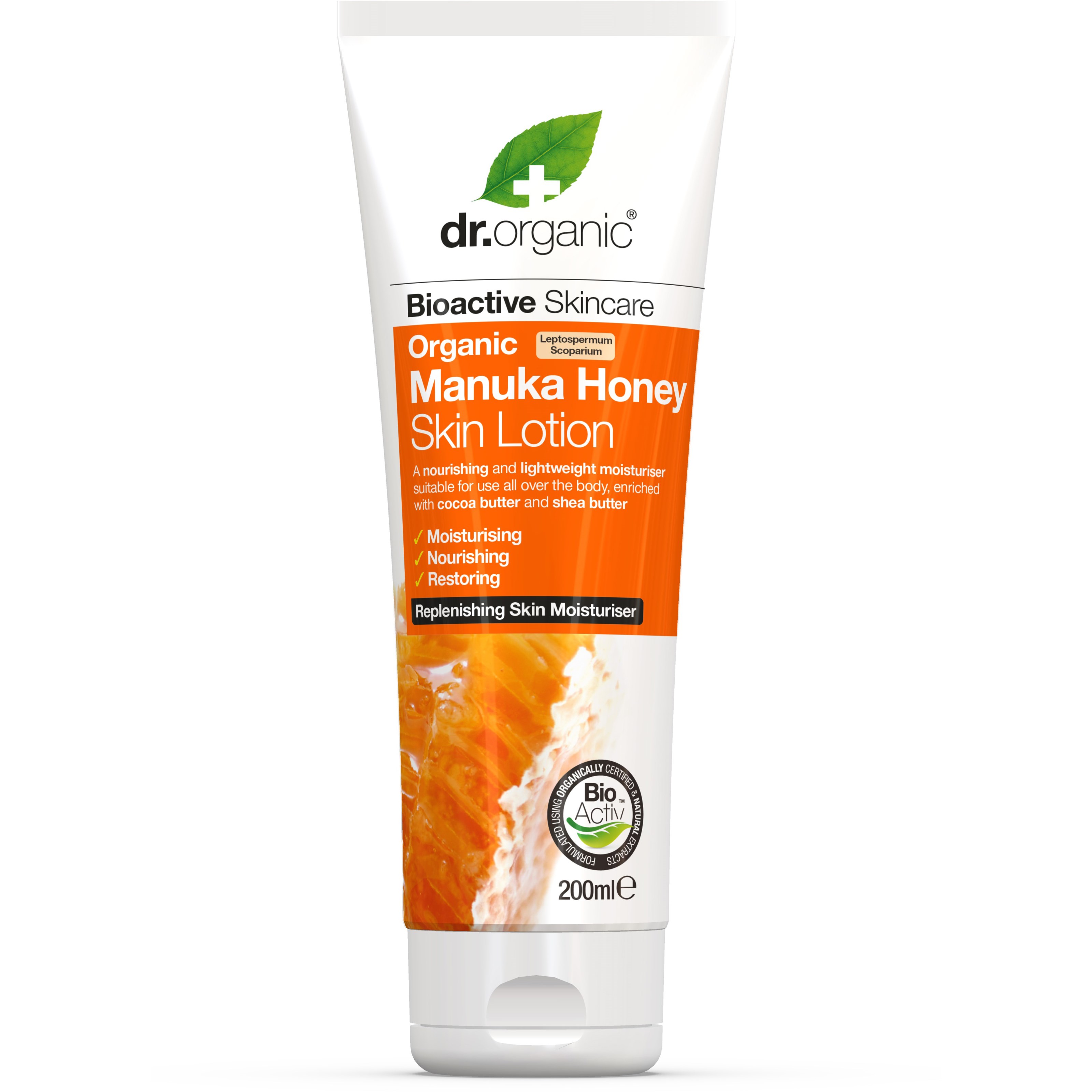 Läs mer om Dr. Organic Manuka Skin Lotion 200 ml