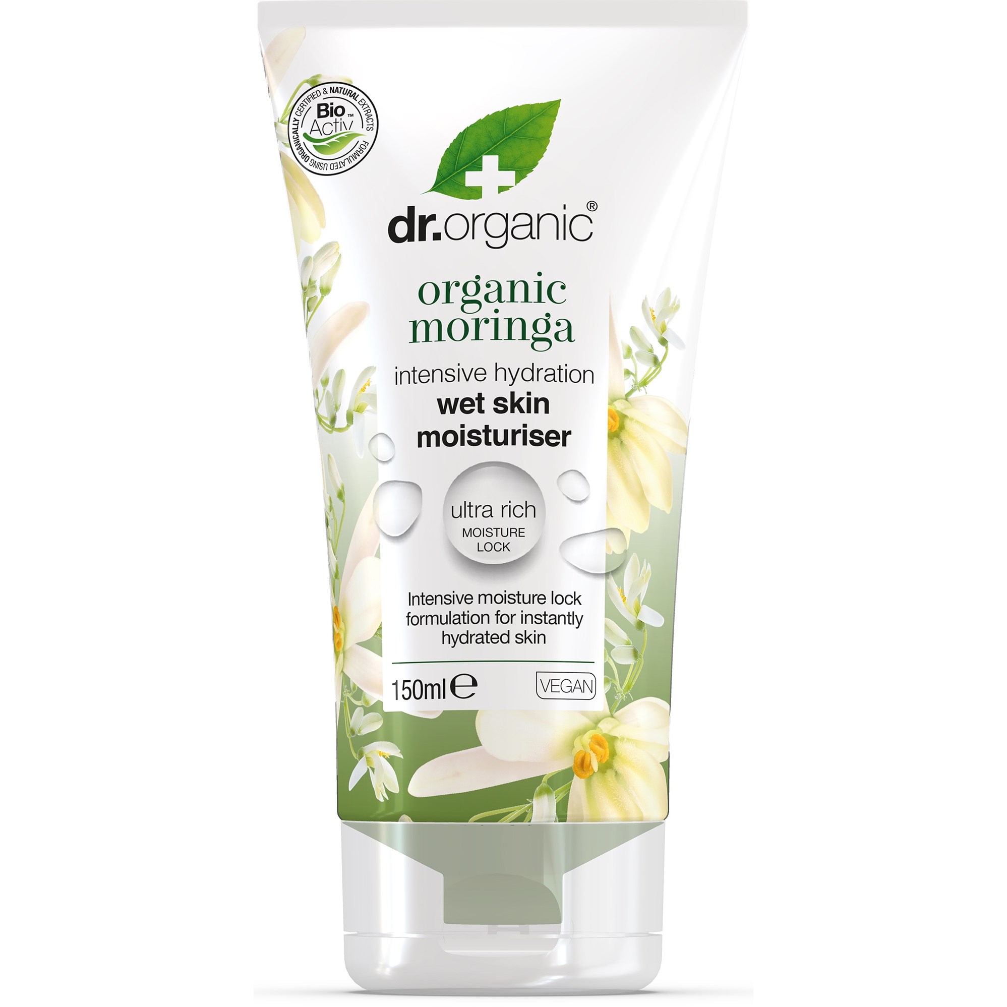 Dr. Organic Moringa Wet Skin Moisturiser 15 ml