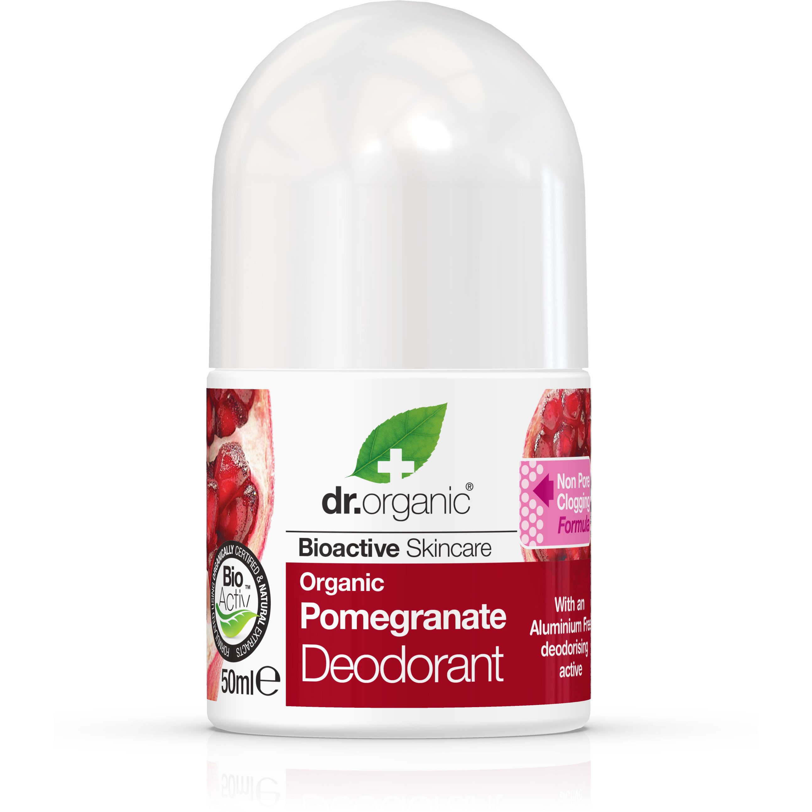 Läs mer om Dr. Organic Pomegranate Deo Roll-On 50 ml