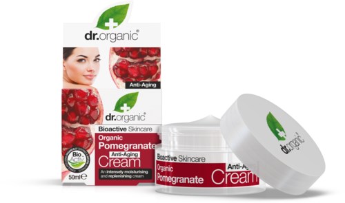 Dr. Organic Pomegranate Face Cream Antiaging 50 ml