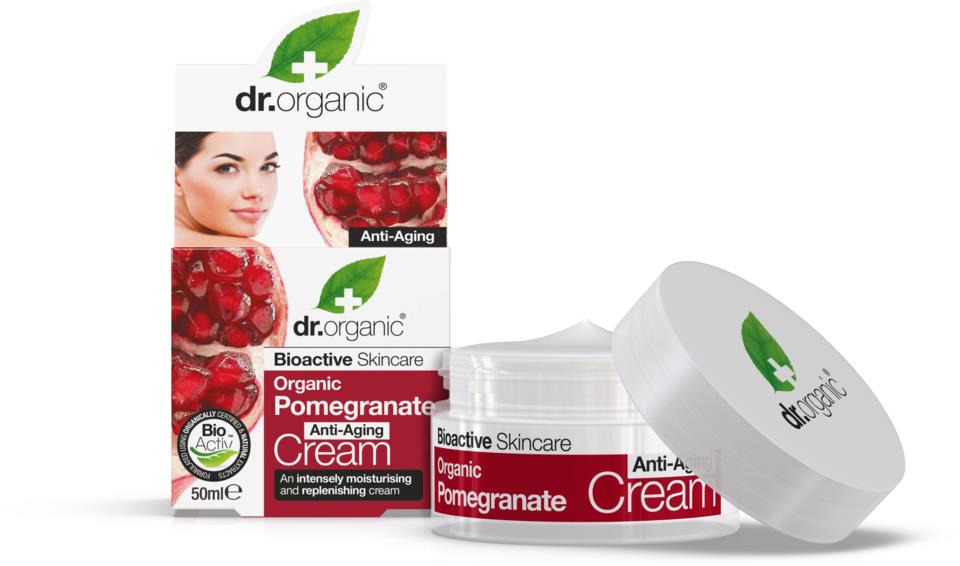 Dr Organic Pomegranate Face Cream Anti-aging 50 ml