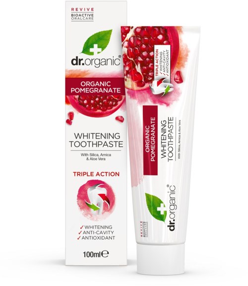 Dr. Organic Pomegranate Toothpaste Fluor 100 ml