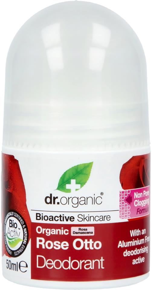Dr Organic Rose Otto & Vanilla Cream Deodorant 50 ml