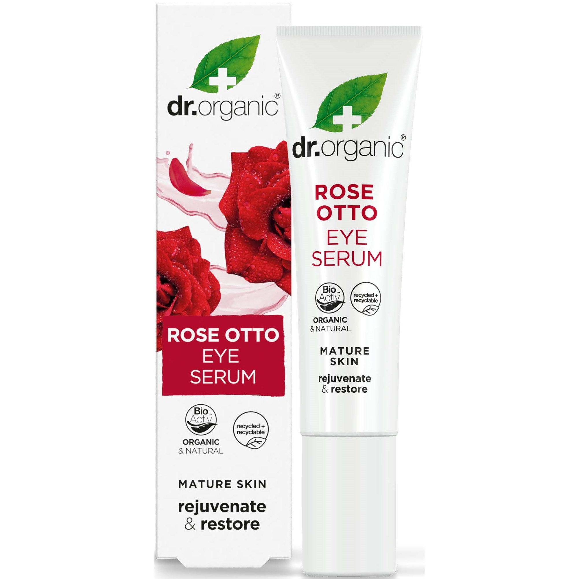Läs mer om Dr. Organic Rose Otto Eye Serum 15 ml