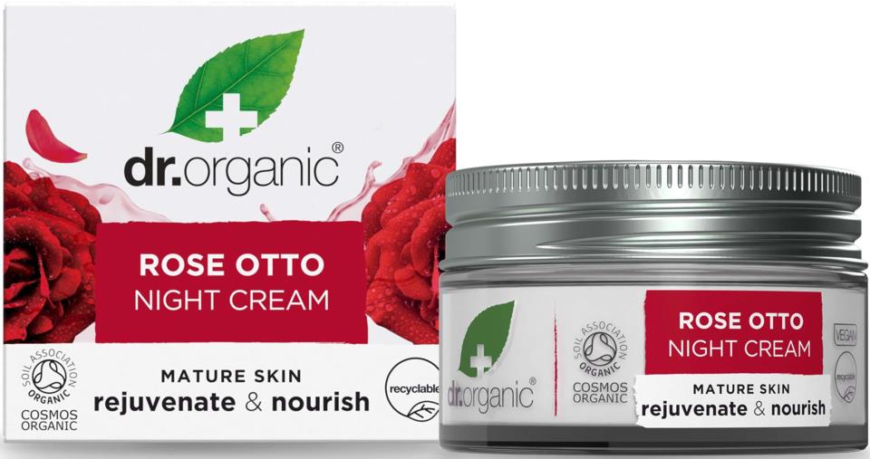 Dr Organic Rose Otto Night Cream 50 ml