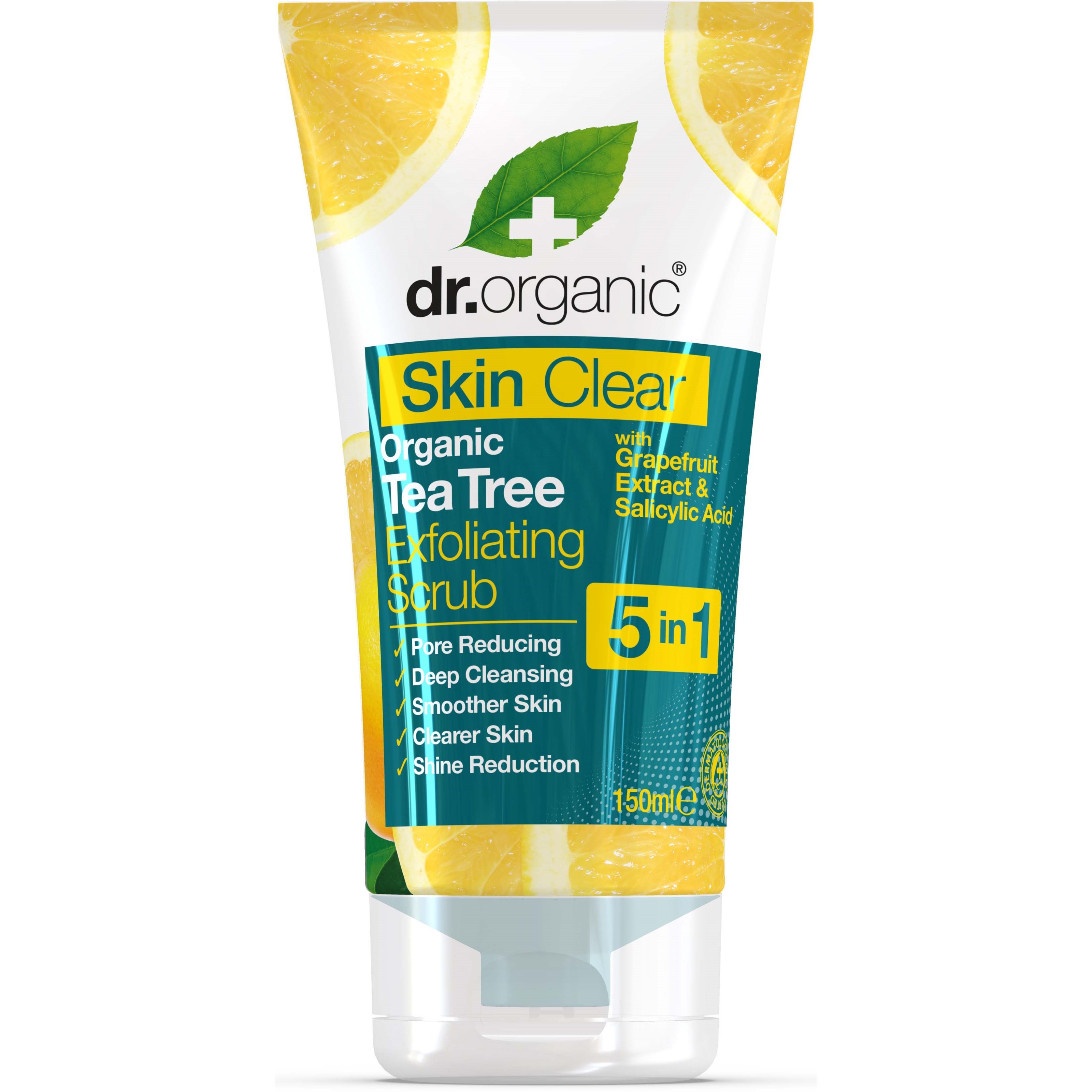 Dr. Organic Skin Clear Exfoliating Scrub 150 ml