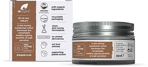 Dr. Organic Snail Gel Cream 50 ml