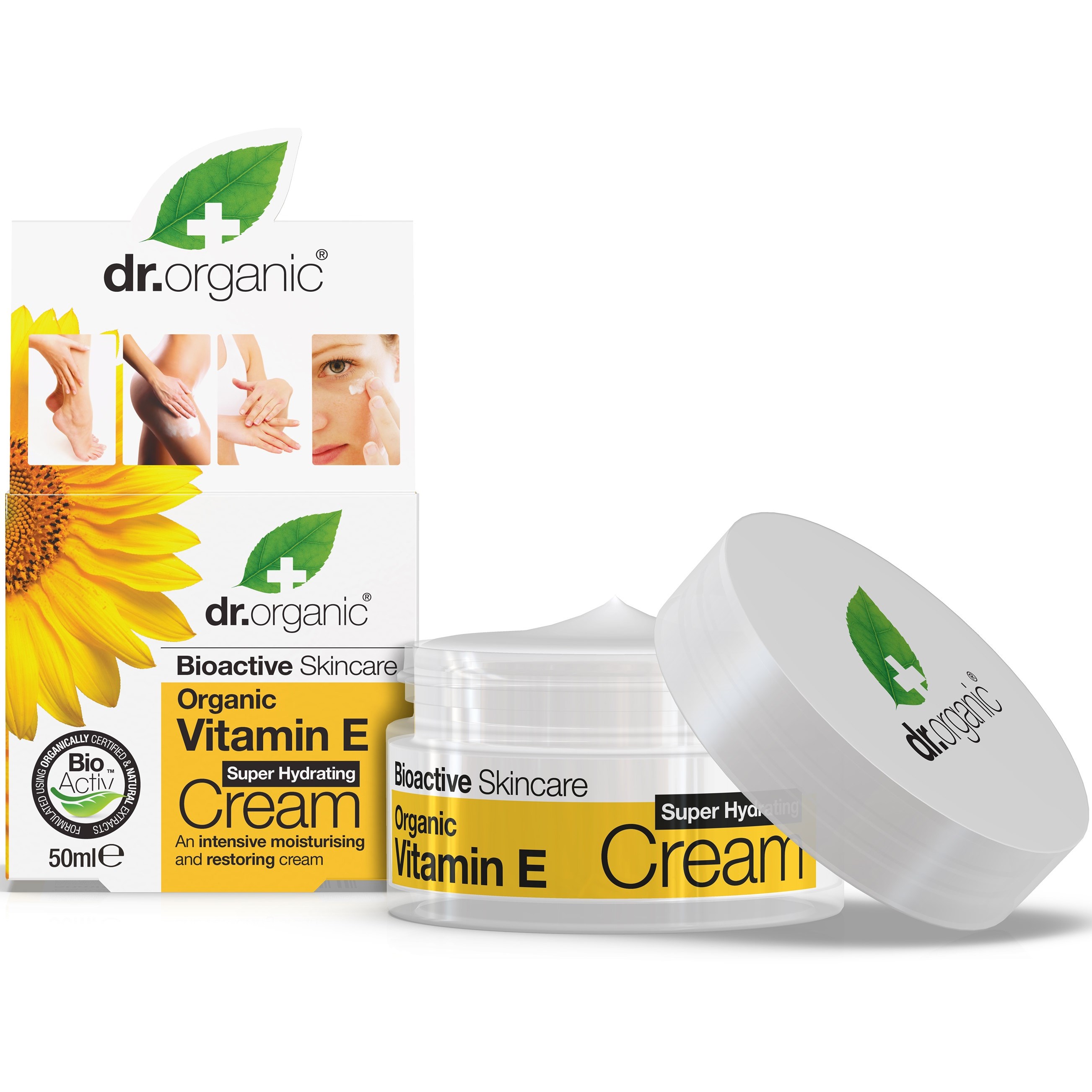 Dr. Organic Vitamin E Hydrating Cream 50 g