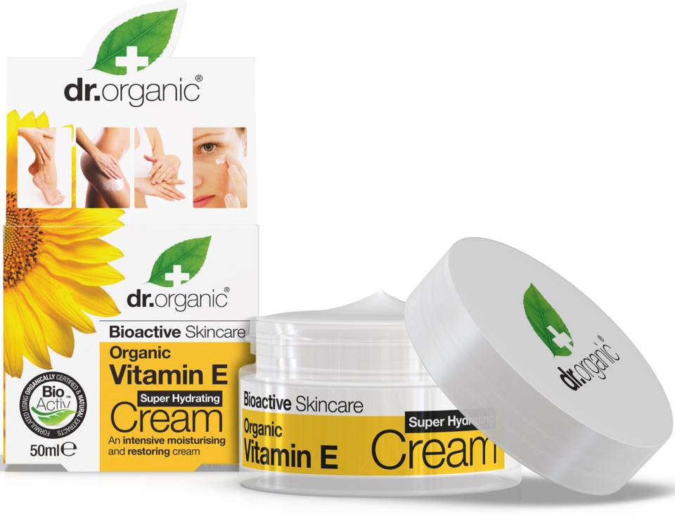 Dr Organic Vitamin E Hydrating Cream 50 g