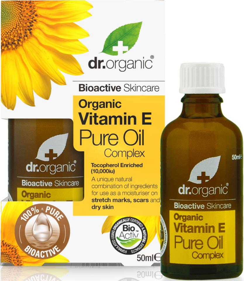 Dr Organic Vitamin E Pure Oil 50 ml