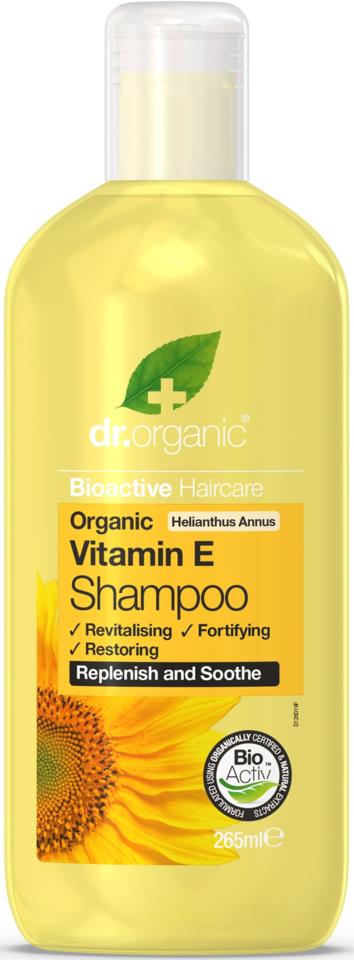 Dr Organic Vitamin E Shampoo 265 ml