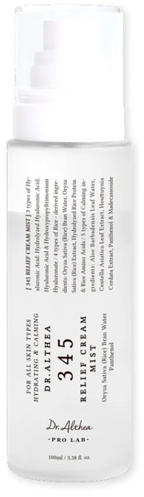 Dr. Althea 345 Relief Cream Mist 100 ml