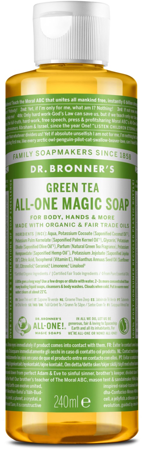 Dr. Bronner's All-One Magic Soap Green Tea 240 ml