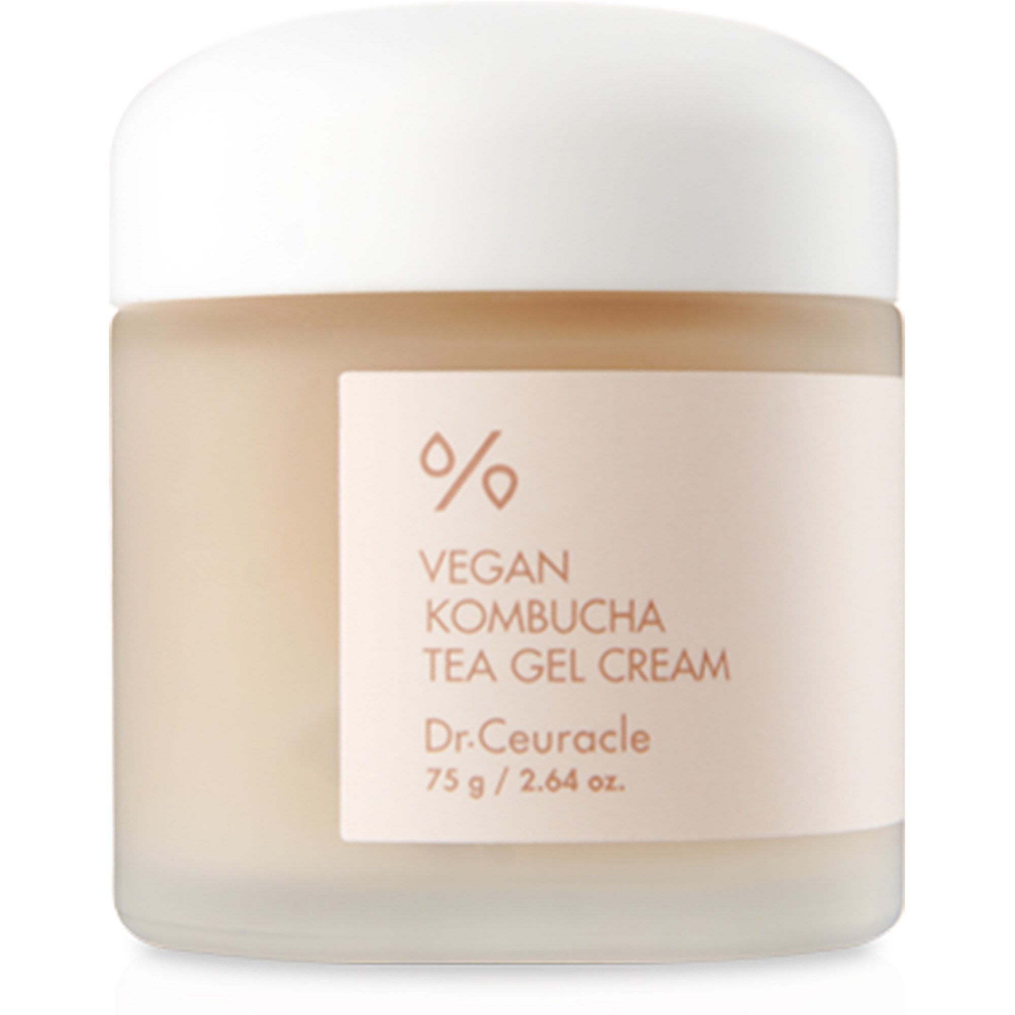 Dr. Ceuracle Vegan Kombucha Tea Gel Cream 75 g billede