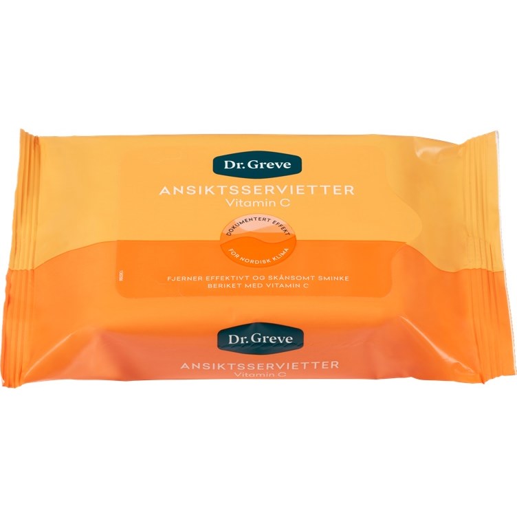 Bilde av Dr. Greve Vitamin C Face Wipes 20 Stk