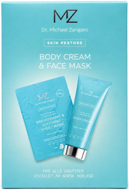 Dr. Michael Zangani Body Cream & Face Mask Gift Set