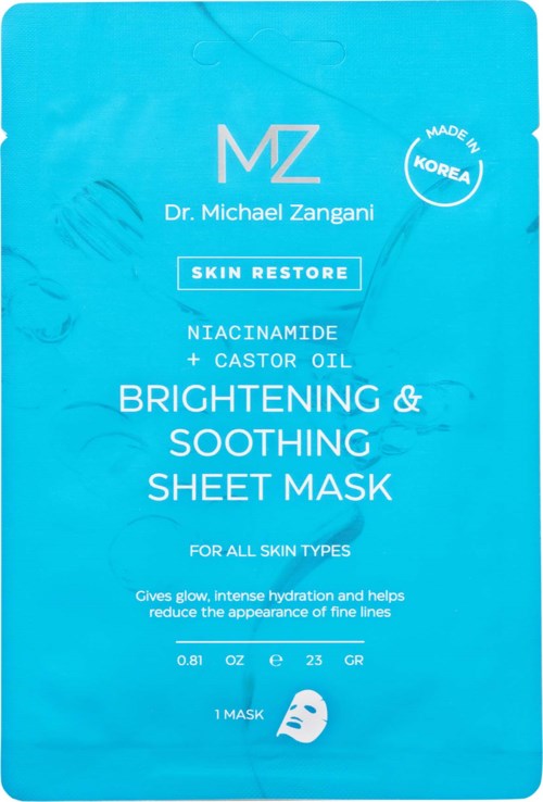 Dr. Michael Zangani Skin Restore Brightening & Soothing Sheet Mask 23 g