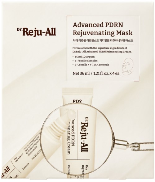 Dr. Reju-All Advanced PDRN Rejuvenating Mask 1Box 4 St.