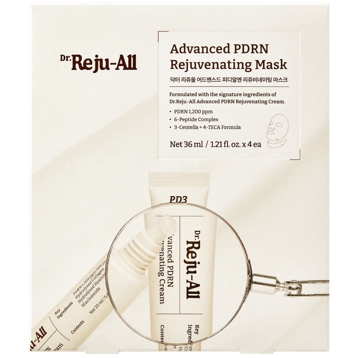 Dr. Reju-All Advanced PDRN Rejuvenating Mask 1Box 4 stk