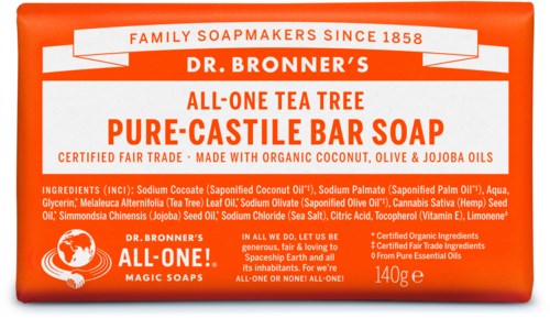 Dr. Bronner's BarSoap Teatree 140 g
