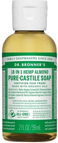 Dr.Bronner's Liquid Soaps Almond 59ml