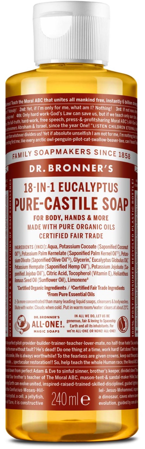 Dr. Bronner's Liquid Soaps Eukalyptus 240 ml