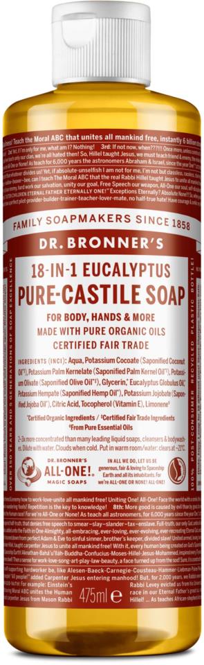 Dr.Bronner's Liquid Soaps Eukalyptus 473ml