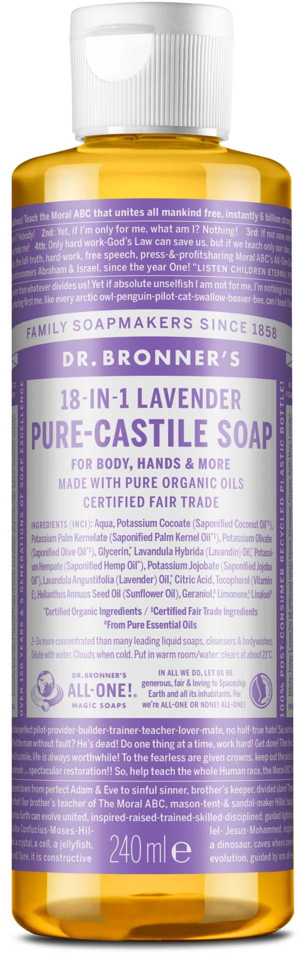 Dr. Bronner's Liquid Soaps Lavender 240 ml