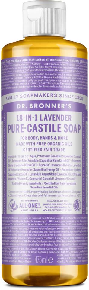 Dr.Bronner's Liquid Soaps Lavender 473ml