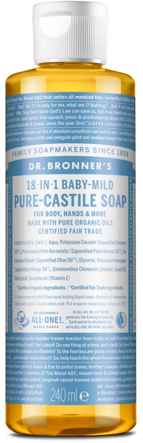 Bronner's Liquid Soaps Neutral- Mild 236 ml