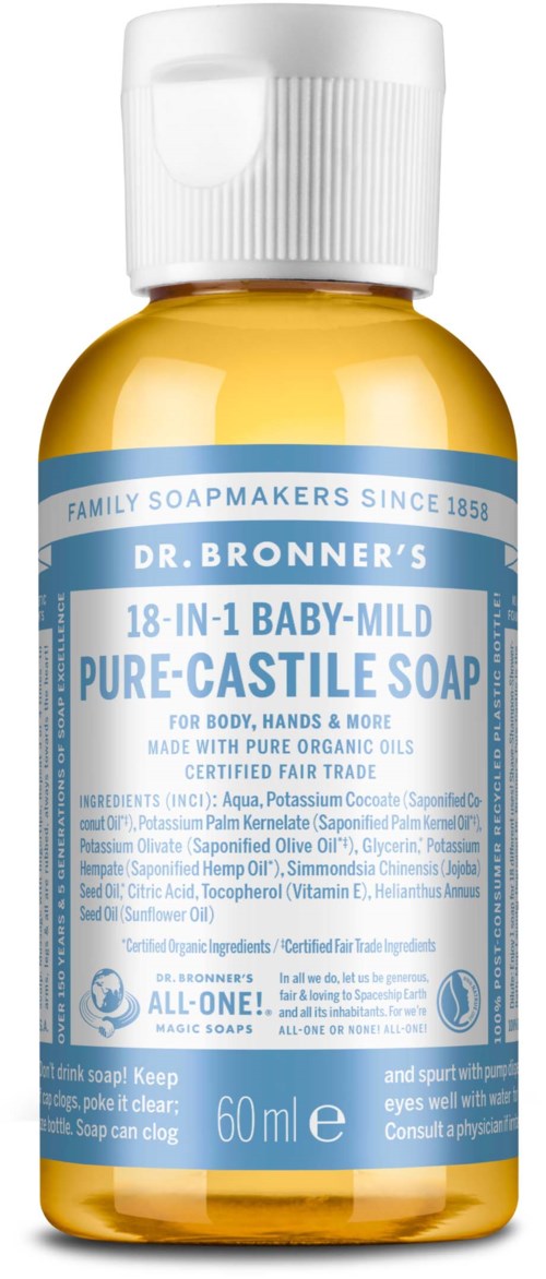 Dr. Bronner's Liquid Soaps Neutral-Mild 59 ml