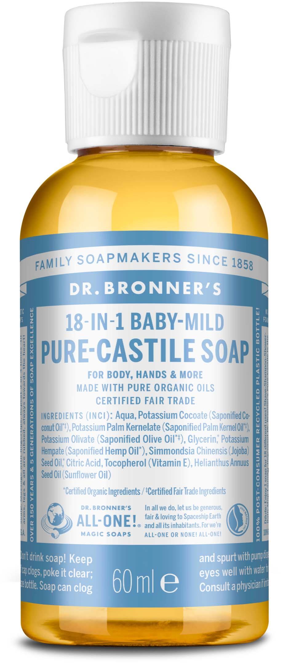 Dr. Bronner's Liquid Soaps Neutral-Mild 59 ml