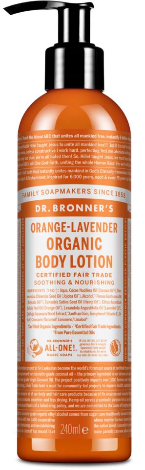 Dr.Bronner's Lotions-Orange Lavender 237ml